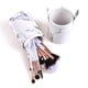 thumbnail image 2 of Brochas de maquillaje Juego de brochas de maquillaje de mármol profesional, cerdas sintéticas naturales suaves y sin olor, 12PCS + bolsa / caja de cosméticos con patrón de mármol Adepaton 2035511-2, 2 of 9