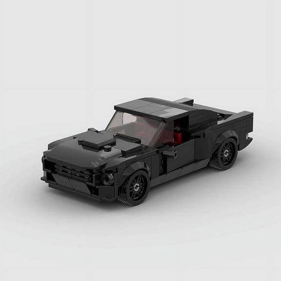 289 PCS Mustang MOC(compatible with mainstream brands)Speed Champions Racing Car Sports Model Garage Sets Building Blocks Famous Racers City Vehicle Technique DIY Bricks Toys (M10260)
