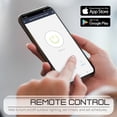 thumbnail image 3 of Braumm Minuterie Wi-Fi Extérieure, Moniteur à Distance Wifi Extérieur Intelligent ETL Liste 125VAC/15A, Prise Mise à la Terre Étanche Compatible avec Alexa et Google Assistant Contrôle Vocal - Noir, 3 of 7