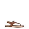 thumbnail image 6 of Time and Tru Women's Hooded Flat Thong Sandals, Wide Width Available, 6 of 6