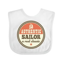 Inktastic Sailing for Sailor Sailboat Boys or Girls Baby Bib