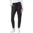 thumbnail image 1 of 32 DEGREES Ladies' Tech Fleece Jogger, Black, XXL, 1 of 3