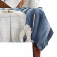 thumbnail image 4 of Blue Fall Pumpkins Table Cloth Waterproof Tablecloths, Thanksgiving Maple Leaf Tree Vintage Tablecloth Dining Table Cover for Kitchen Party Tabletop Outdoor, Rectangle Tablecloth 52x70 Inch, 4 of 9