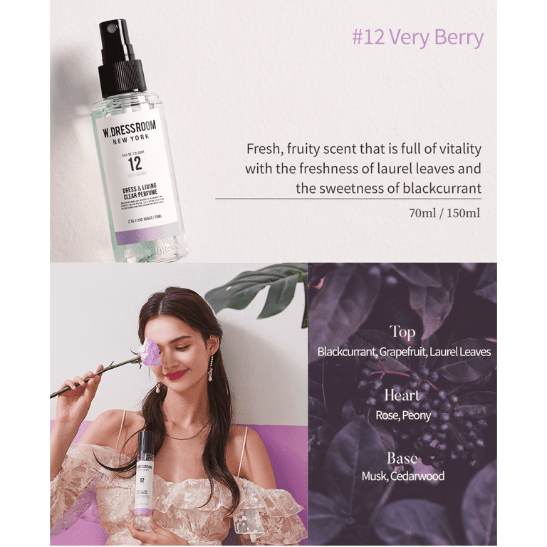 W.Dressroom No.12 Very Berry Dress & Living Clear Perfume (2.36 oz) -  Walmart.com