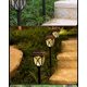 thumbnail image 4 of Paquete de 6 luces solares para exteriores IP65, luces solares impermeables para exteriores, luces solares LED para jardín, balcón al aire libre, Patio, decoración al aire libre JAMW Sencillez, 4 of 5