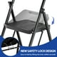 thumbnail image 4 of Escalera plegable de 3 peldaños KINGRACK, portátil, resistente, 500 libras, 4 of 7