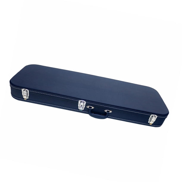 Bolsa para guitarra eléctrica, acolchada, con asa lateral, resistente al polvo, de mano, con acolchado grueso, para bajo eléctrico
