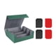 thumbnail image 1 of Caja de almacenamiento para tarjetas coleccionables con capacidad para 1800 tarjetas, caja de almacenamiento para accesorios, duradera Tarjetero Verde Gris, 1 of 9
