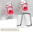 thumbnail image 2 of Miangastore Sponge Holder Silver 10Pcs 1.97X1.97X0.79 Inch, 2 of 9