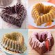 thumbnail image 2 of Molde de pastel de amor, molde multifuncional de silicona for hornear, plato de pastel antiadherente en forma de corazón, molde de pan de postre de mousse DIY, 2 of 11