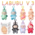 thumbnail image 4 of Labubu The Monsters V3 Series Caja de felpa ciega juguete con base de vinilo personajes animados misteriosa caja sorpresa, 4 of 5