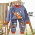 thumbnail image 2 of UAYOTSE Toddler Boys Girls Pajamas Cotton Fall Pjs for Boy Jammies Sleepwear Long Sets Boys Girls Clothes ,Sizes 6-12 Months, 2 of 3