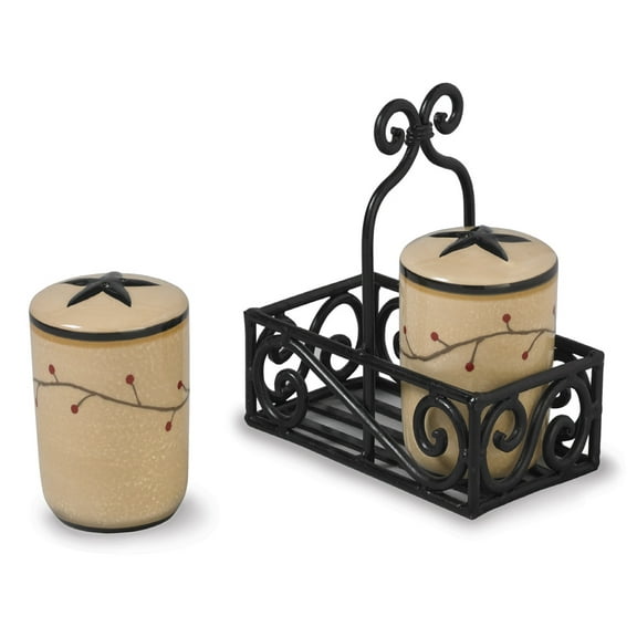 Park Designs Star Vine Salt and Pepper Set
