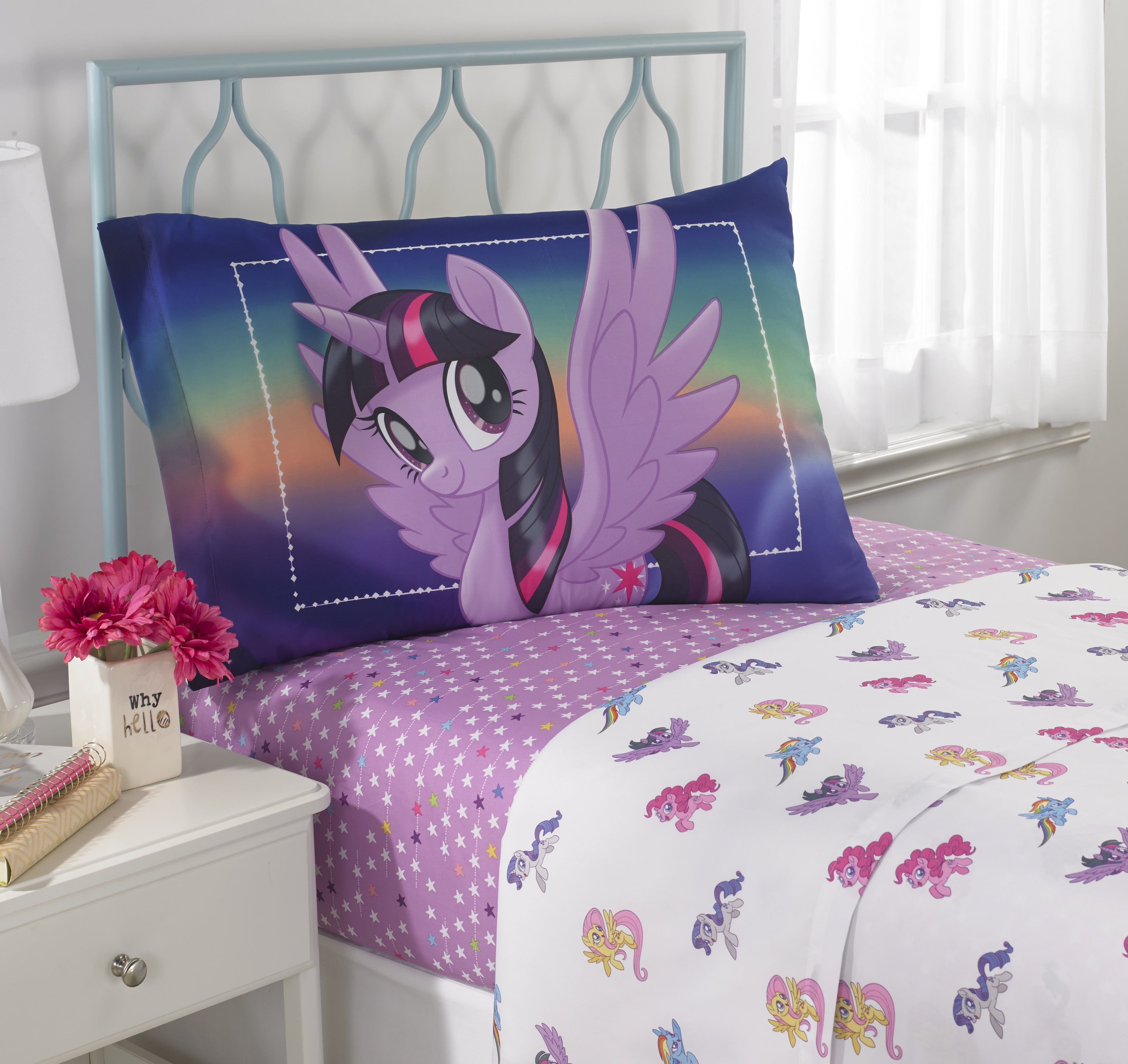 Hasbro My Little Pony The Movie Twin//Full Quilt and Sham