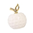 thumbnail image 5 of CarpNettore Fruit Statue Sculpture Desktop Decoration Table Centerpiece Ceramic Fruit Statue Desktop Figurine for Office Bookshelf Decor White, 5 of 9