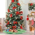 thumbnail image 4 of FMSHPON Cute Leprechuan Xmas Christmas Tree Skirt Stand Mat for Holiday Party Decoration Indoor Outdoor 36 inches, 4 of 6