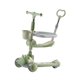 thumbnail image 5 of Patinete para niños, patinete de 3 ruedas, mini patinete de juguete inclinado para dirigir, patinete de 3 ruedas, ruedas iluminadas para niños y niñas Verde, 5 of 8