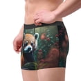 thumbnail image 2 of Fotbe Forest Plant Raccoon Calzoncillos Tipo Boxer con Bolsa de Soporte Total para Hombre, X-Temp Fresco, Transpirable y de Secado Rápido-Medium, 2 of 5