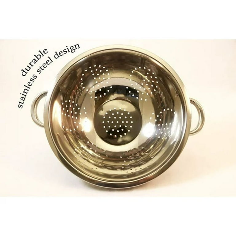 Stainless steel 2024 colander walmart