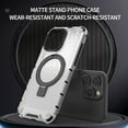 thumbnail image 3 of Allytechgroup Rugged Case for Apple iPhone 16 Pro, Ring Holder Kickstand [Camera Lens Protective] Bumper Anti-Scratch Hybrid Shockproof Phone Case for iPhone 16 Pro for Women Men,Clear, 3 of 9