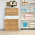 thumbnail image 6 of Gianna 110L Laundry Hamper with Lid, Laundry Basket with Removable Liner for Bathroom Bedroom, 6 of 7