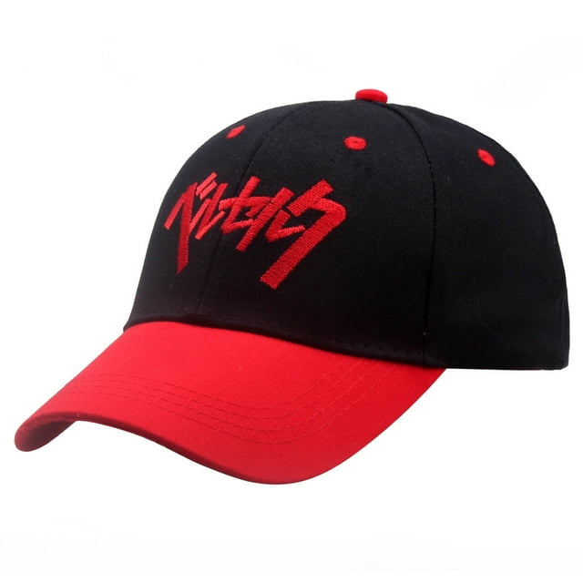 Gorra de béisbol Berseks Anime para hombre y mujer, tamaño ajustable