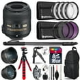 thumbnail image 1 of Nikon AFS 40mm 2.8 - 3 Lens Kit + Tripod + Backpack - 16GB Accessory Bundle (International Version), 1 of 11