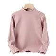 thumbnail image 6 of Yindaity Girl Long Sleeve Shirts Cotton Girls Long Sleeve Shirts Toddler Soft Basic T-Shirts Top Kids Crewneck Layering Tees(Pink,9-10 Years), 6 of 6