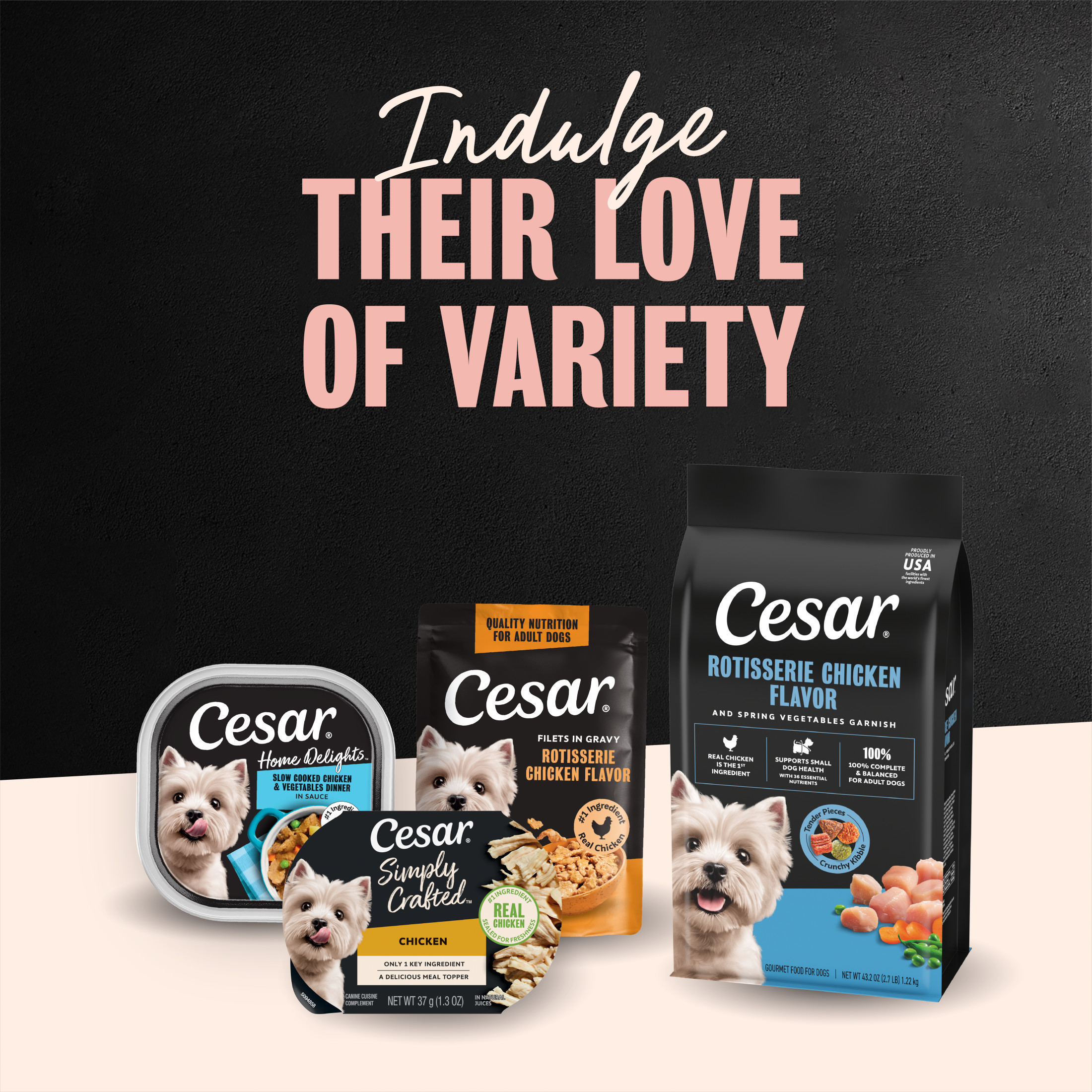 Cesar Small Breed Adult Chicken & Vegetable Dry Dog Food photo 6