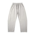 thumbnail image 7 of Kelon Linen Pants Women Elastic Waist Palazzo Casual Pants with Pockets Beach Travel Trousers M, 7 of 7