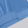 thumbnail image 5 of VBARHMQRT Sweatshirt for Women Winter Women's Round Neck Short Solid Color Hoodie, 5 of 5