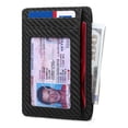 thumbnail image 2 of Cartera Delgado Minimalista RUNBOX Bloqueo RFID en Cuero, 2 of 6