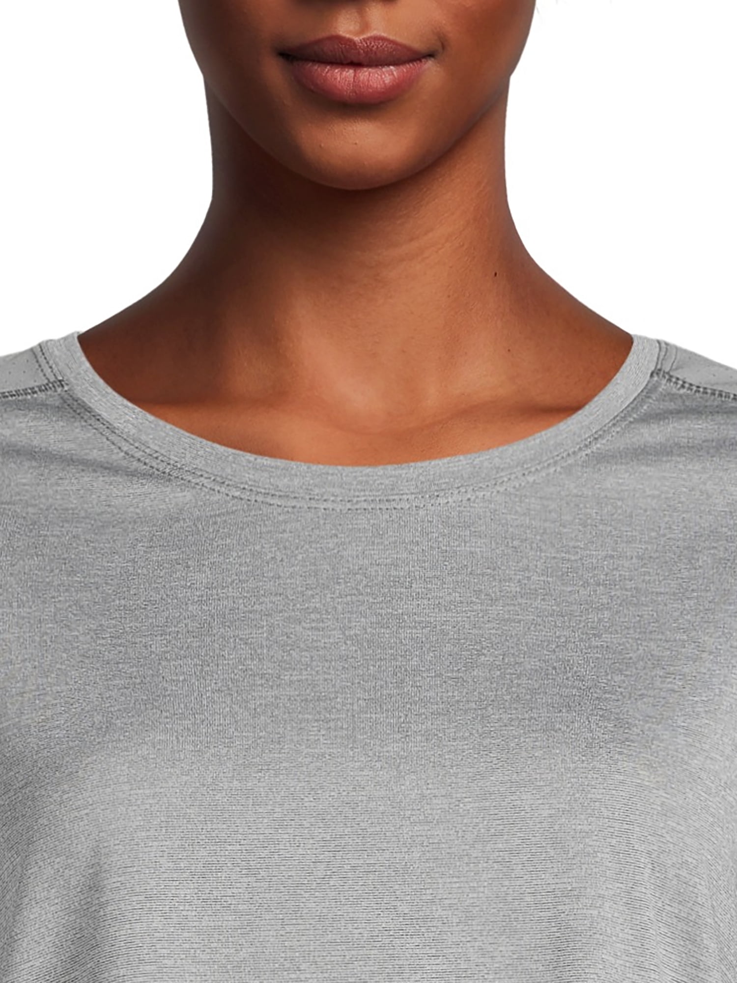 Avia Women's Performance Long Sleeves T-Shirt with Thumb-Hole Cuffs