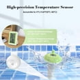 thumbnail image 4 of Tiptop Home Pool Thermometer & Receiver Set, Wireless Pool Thermometer Floating Easy Read, Digital Pool Thermometer Floating, IPX7 Waterproof Outdoor Thermometer for Pool, Hot Tubs and Ponds, 4 of 11
