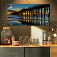 thumbnail image 3 of Designart 'Oceanside Pier at Evening ' Landscape Photography Canvas Print, 3 of 3