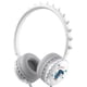 thumbnail image 3 of Moyic Auriculares con cable Jack de 3,5mm, Control de volumen, auriculares para niños con micrófono, auriculares, accesorios de computadora, niñas y Electrónica blanco, 3 of 6