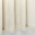 thumbnail image 3 of Diamond Home Linen Look Semi-Sheer Kitchen Tier Curtains, 27” x 36” (2 Panels), 3 of 5