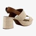 thumbnail image 5 of Aerosoles Camila Women's Heels Natural Raffia/Tan Size 10 M, 5 of 8