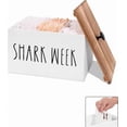 thumbnail image 4 of Tampon Holder Wood Bathroom Storage Bin With Lid, Movable Partition Organizer, 2Piece Feminine Organizer, 4 of 5