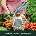 DIY No Dig Faux Stone Landscape Edging w/Anchoring Spikes, Flexible
