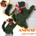 thumbnail image 1 of PENGXIANG Couronne de Noël pour Chat Kitty Chiot Intérieur Extérieur Tête Verte, 1 of 6