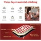 thumbnail image 4 of Manta De Picnic, Estera De Playa, Manta De Picnic De 150 X 200 Cm, Asa De Transporte Plegable Impermeable Y A Prueba De Humedad,Red, 4 of 5