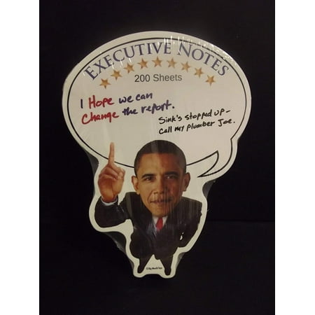 Caricature Pop Culture Talking Head Sticky Notes President
