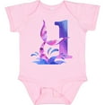 thumbnail image 3 of Inktastic 1st Birthday Mermaid Tail Boys or Girls Baby Bodysuit, 3 of 5