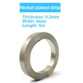 thumbnail image 1 of Tiras de níquel puro de 5M/rollo para soldadura de batería de litio Pa, lengüetas de níquel de 16 pies de pureza 99,6% para soldador por puntos de batería 18650 26650, 1 of 5