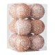 thumbnail image 3 of Nuevos productos Decoración navideña 6/12 Lentejuelas 8/10cm Juego de bolas navideñas pintadas Adornos colgantes para árbol de Navidad para el hogar, 3 of 5