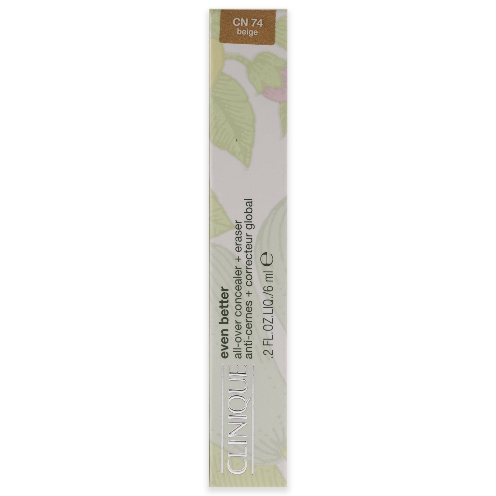 Clinique Even Better All-Over Concealer Plus Eraser - CN 74 Beige 0.2 oz Concealer