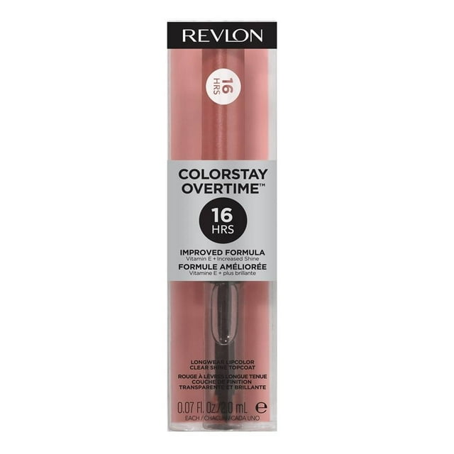 Labial Revlon Colorstay overtime 16 hrs unstoppable nude 2 ml