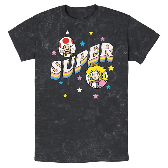 Mens Nintendo Super Princess and Toad T Shirt