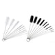 thumbnail image 4 of Juego de cepillos de paja tubo de nailon gafas teclados cepillo de limpieza negro 10 Uds., 4 of 8